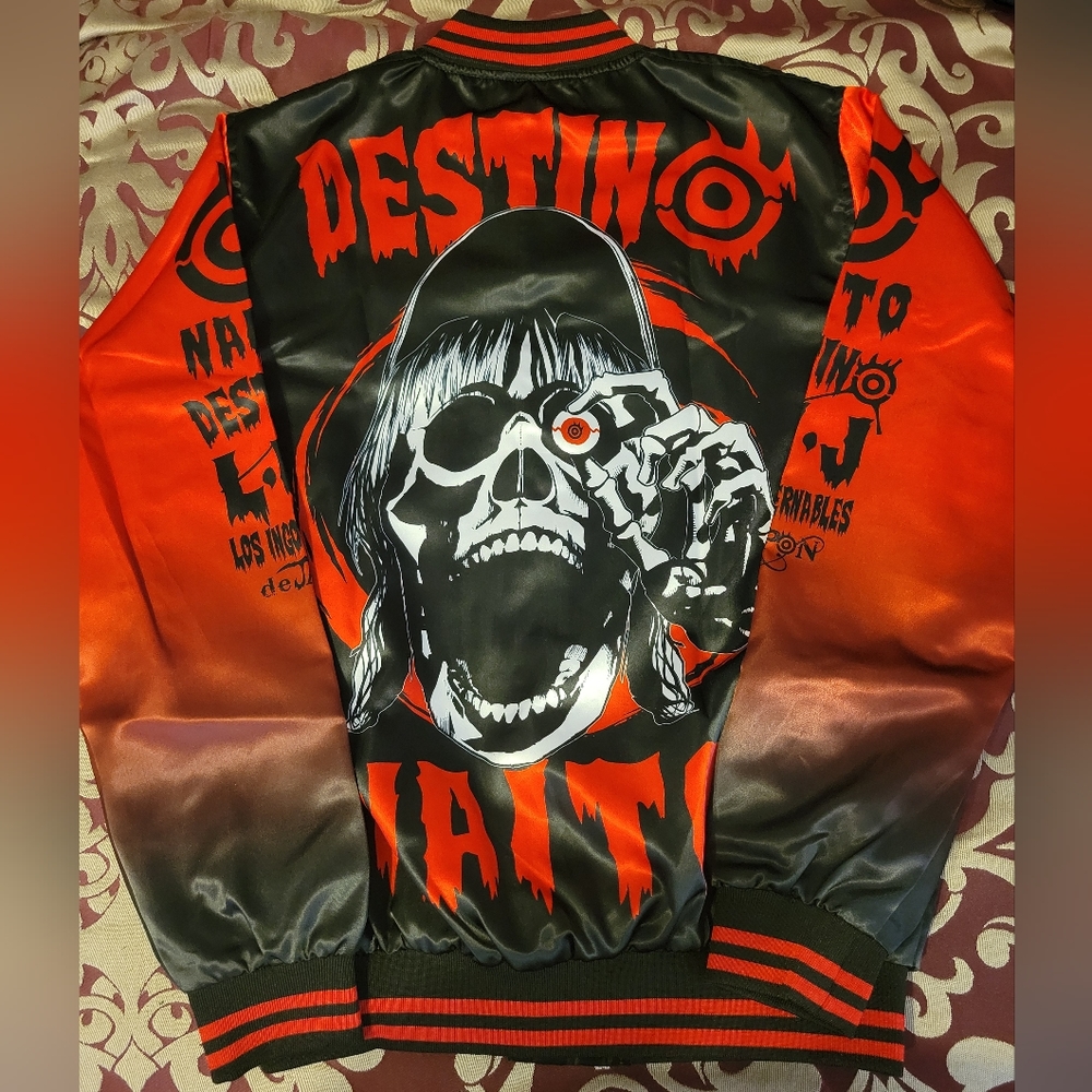 Brand new size large njpw l.i.j Tetsuya Naito jacket.
